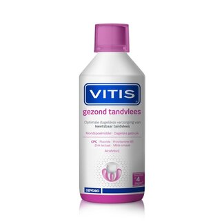Vitis Mundspülung für gesundes Zahnfleisch 500 Milliliter