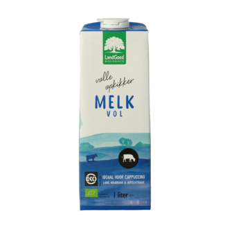 Landgoed Organic Whole Milk 1 Litre