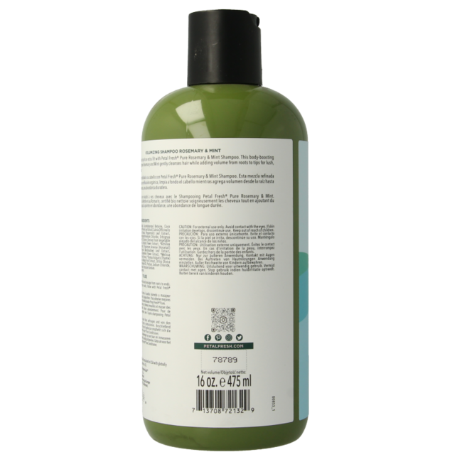 Petal Fresh Champú romero y menta 475 mililitros