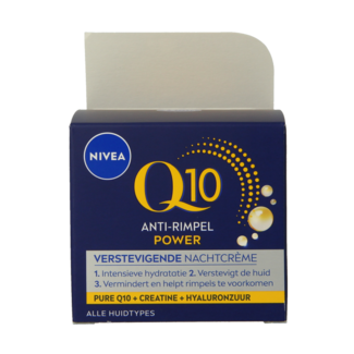 Nivea Visage Anti-Falten Nachtcreme Q10+ 50 Milliliter