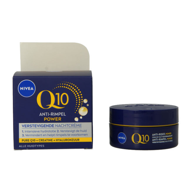 Visage Anti-Wrinkle Night Cream Q10+ 50 Millilitres