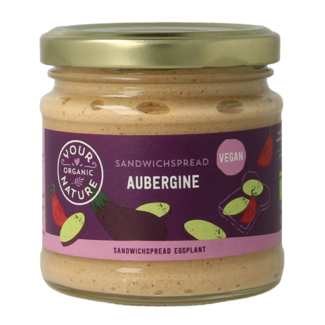 Your Organic Nature Your Organic Nature Sandwichaufstrich Aubergine Bio 180 Gramm