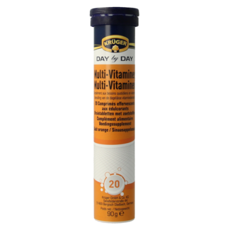 Kruger Comprimés effervescents Multi Vitamines 20 Comprimés