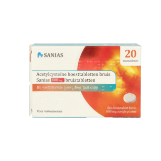 Sanias Sanias Acetilcisteína 600 mg 20 comprimidos efervescentes