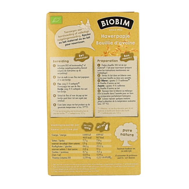 Owsianka Bio 200 Gram