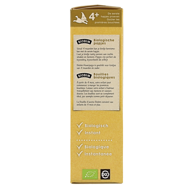 Bouillie d'avoine bio 200 g