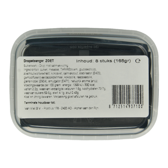 Sweet Liquorice Sticks 8 Pieces