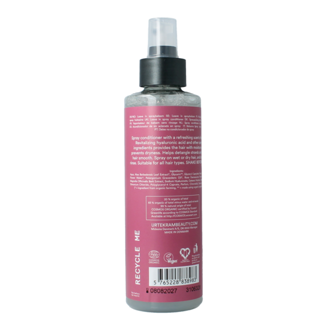 Urtekram Rosen-Sprühspülung 250 Milliliter