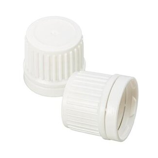 Spruyt Hillen Spruyt Hillen dropper bottle screw cap with tamper-evident seal white 100 pieces
