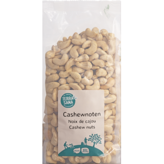 TerraSana Anacardos crudos sin sal bio 750 gramos