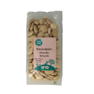 TerraSana Organic blanched almonds 250g