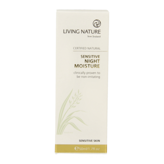 Living Nature Living Nature Night Cream sensitive skin 50 Millilitre