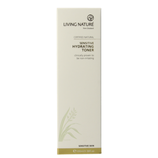 Living Nature Living Nature Hydraterende tonic gel gevoelige huid 100 Milliliter