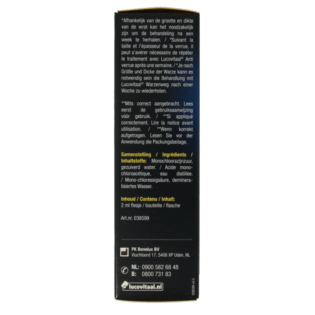 Lucovitaal Wrat weg 2 Millilitres