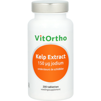 VitOrtho VitOrtho Extracto de Kelp 150 mcg yodo 200 comprimidos