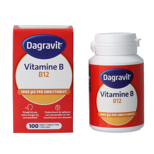 Dagravit Vitamina B12 1000mcg fundente 100 comprimidos
