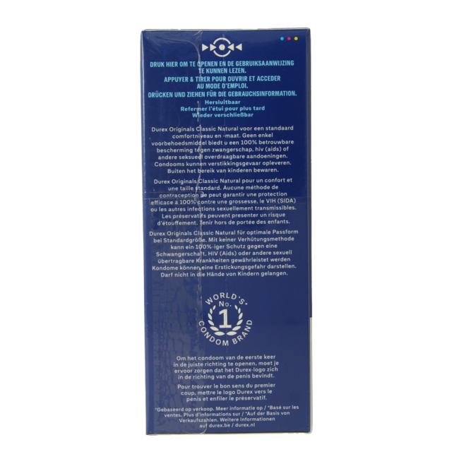 Durex Classic Natural 20 sztuk