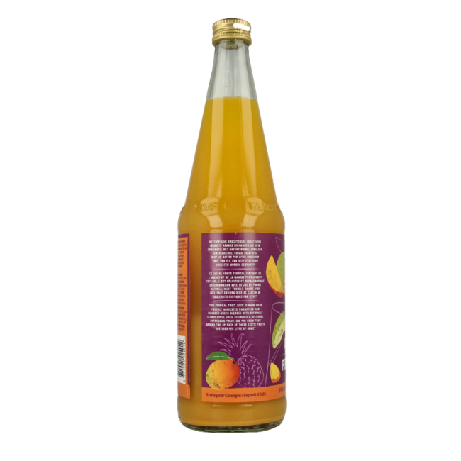 Organic apple, pineapple and mango fruit juice 700ml