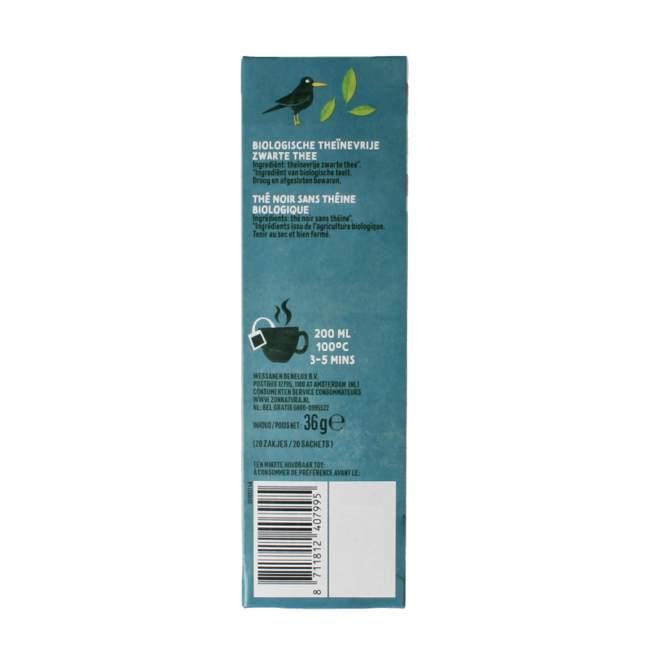Zonnatura Theinfreier Tee Bio 20 Beutel