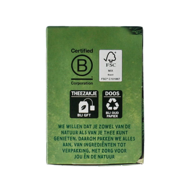 Zonnatura Brandnetel citroengras bio 20 Zakjes