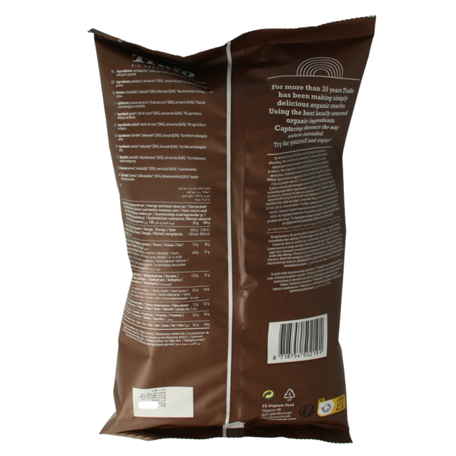 Chips in Kokosöl gebacken bio 100 Gramm