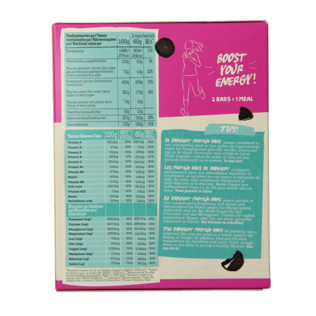 Damhert Slim maaltijdrepen chocolade 240 Gram