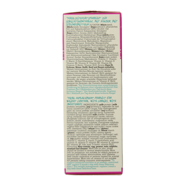 Damhert Slim Chocolate Meal Replacement Bars 240g