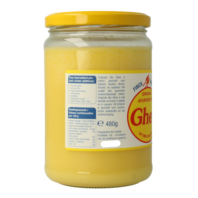 Finck Naturkost Geklärte Butter Bio 480 Gramm