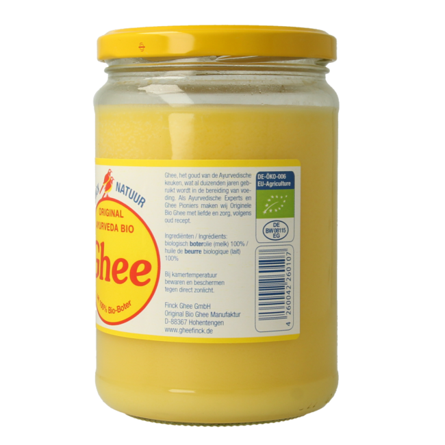 Finck naturkost clarified butter organic 480 Gram