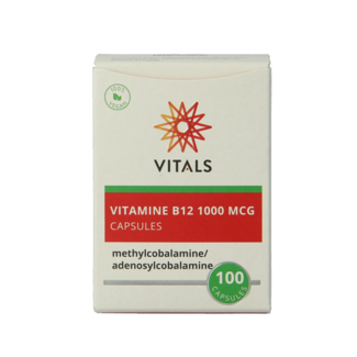 Vitals Vitamina B12 1000 mcg 100 Capsule