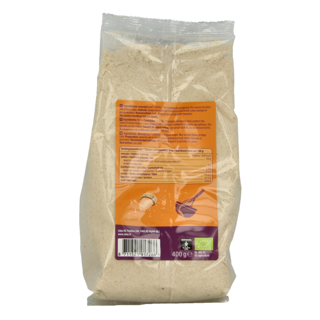 Harina de almendra ecológica 400 g