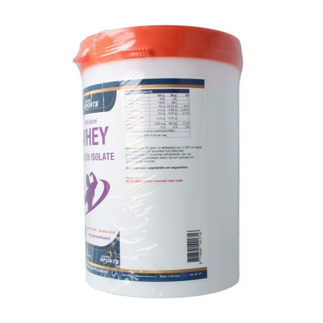 SNP Aislado de proteína de suero 100% natural 900 gramos