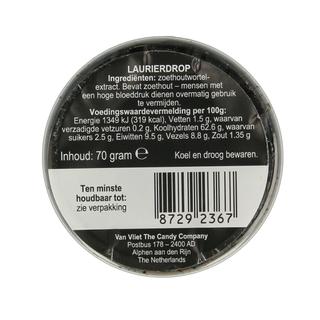 Laurierdrop 70 Gramos