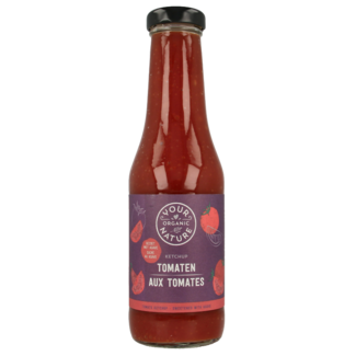 Your Organic Nature Ketchup de tomates classique bio 500 grammes