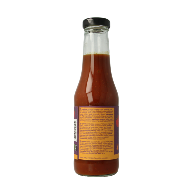 Kétchup al curry bio 500 gramos