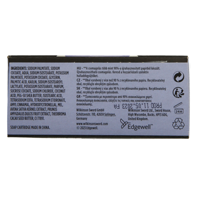 Wilkinson Intuition Dry Skin Klingen 3 Stück