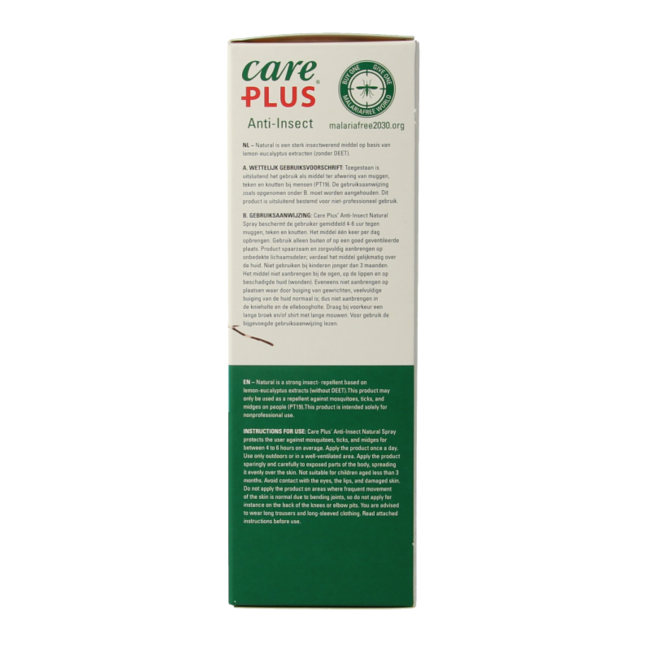 Care Plus Anti insect natural spray 100 mililitros