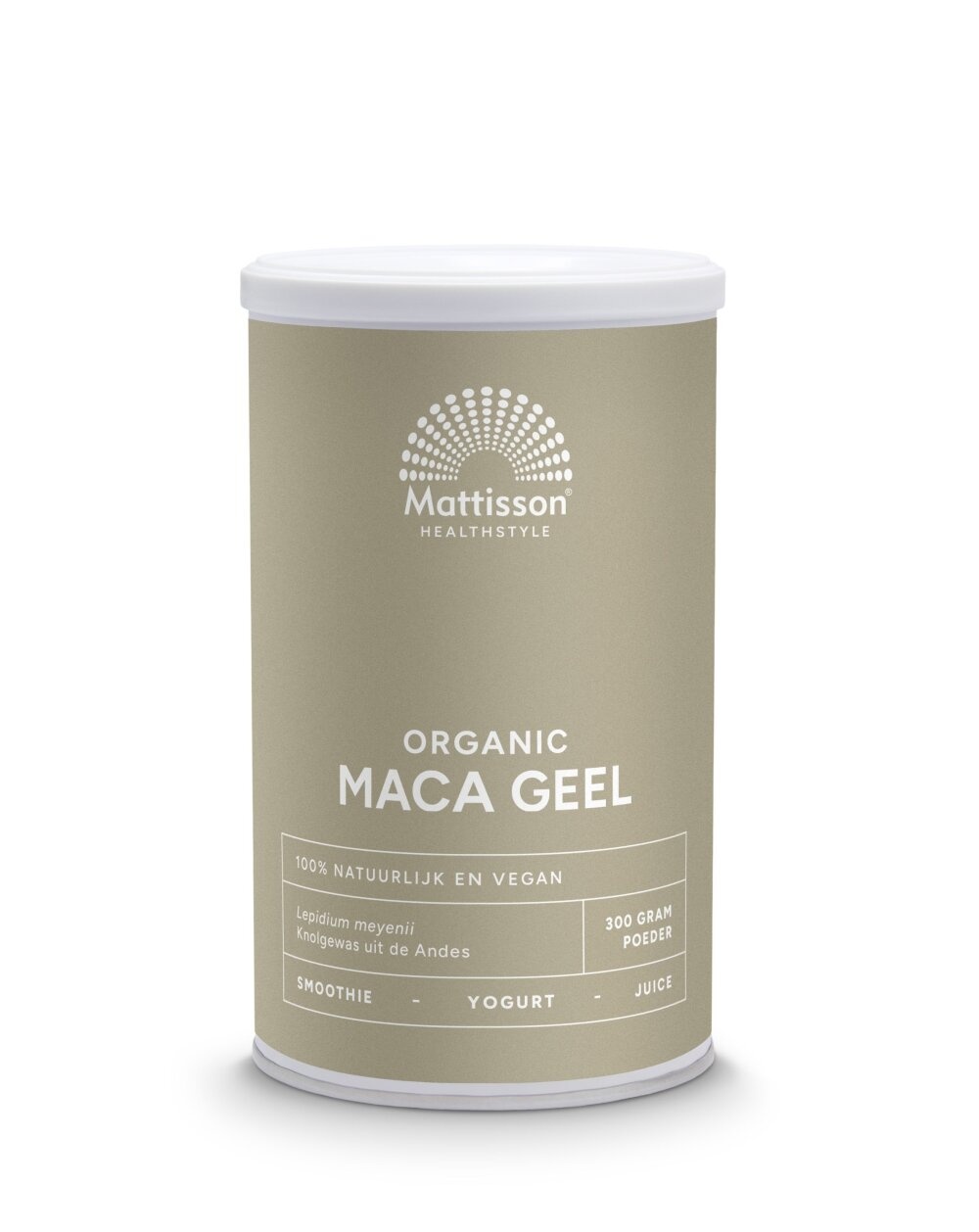 Mattisson Maca Biologica in Polvere 300g | Energia e Vitalità
