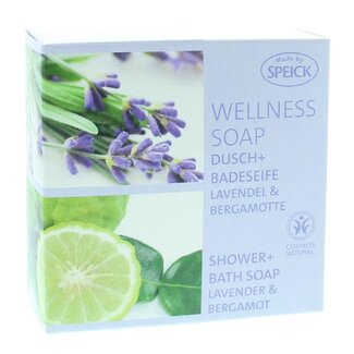 Speick Jabón Speick Wellness lavanda y bergamota 200 g