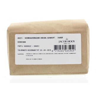Jacob Hooy Hierbas para el peso ideal/adelgazamiento 250 gramos