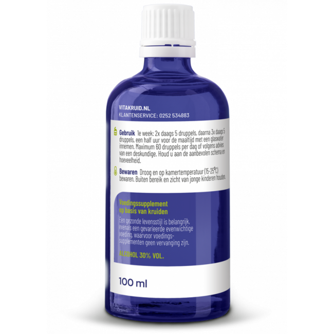 Vitakruid Tintura de raíz de cardencha extracción según HAB 100 ml