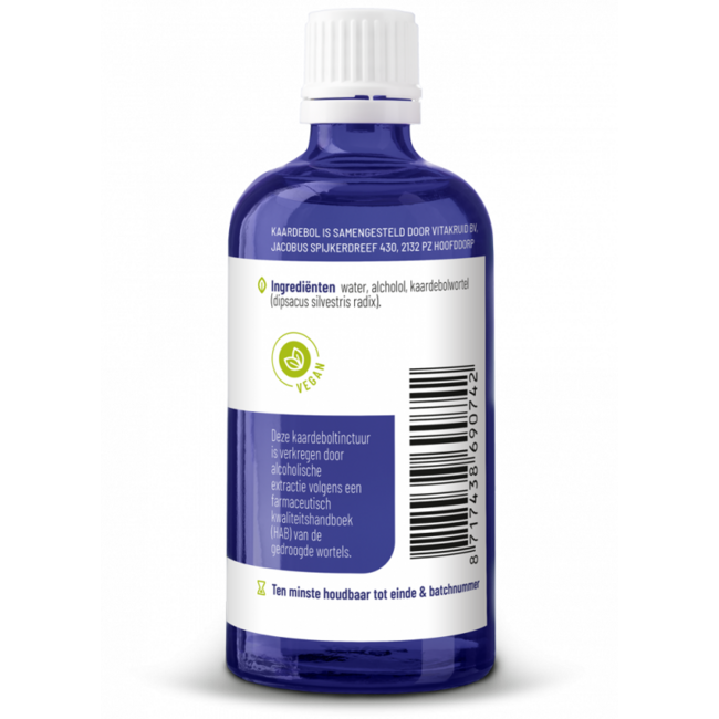 Vitakruid Tintura de raíz de cardencha extracción según HAB 100 ml