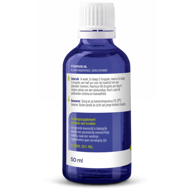 Vitakruid Teinture de racine de cardère extraction selon HAB 50 ml