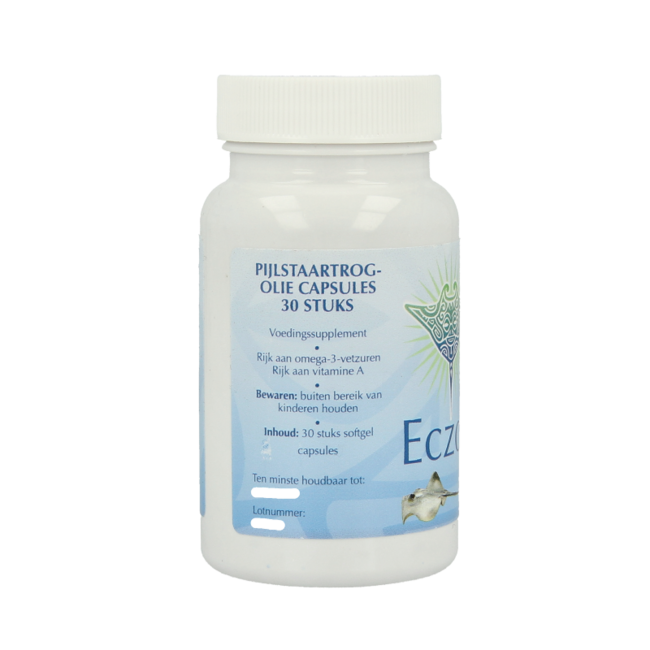 Eczoil Huile de Raie Pastenague 30 capsules molles