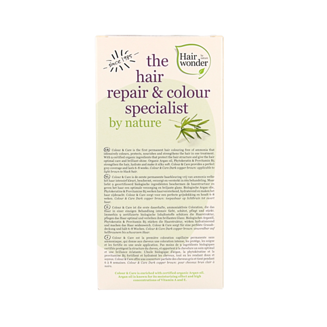 Hairwonder Colour & Care Dunkelkupferbraun 3.44 100 Milliliter