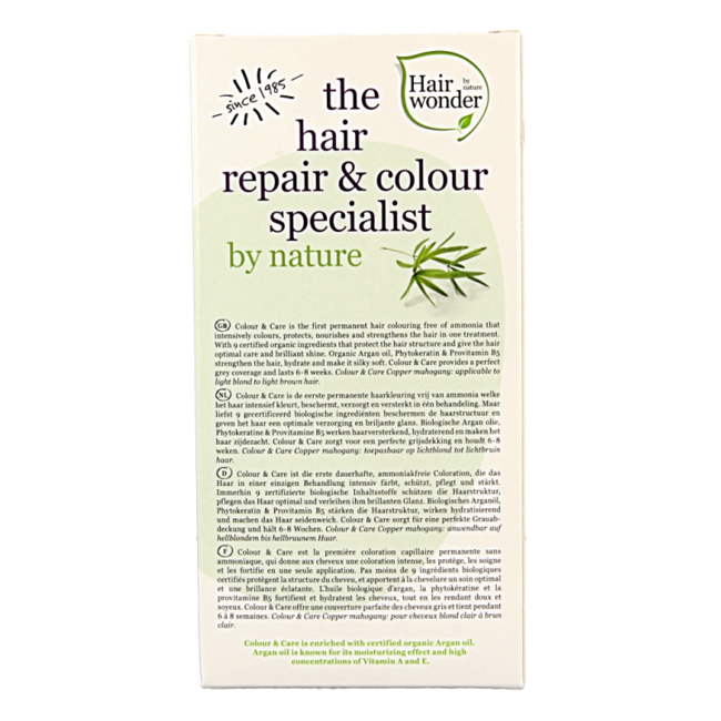 Hairwonder Colour & Care dark copper mahogany 6.45 100 Milliliter