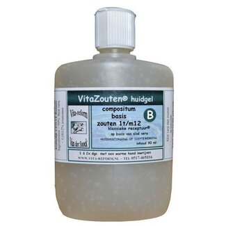 Vitazouten Vitazouten Compositum basis 1t/m12 gel para la piel 90 mililitros