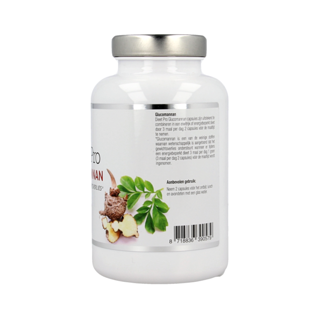 Dieet Pro Glucomannan 120 Gélules
