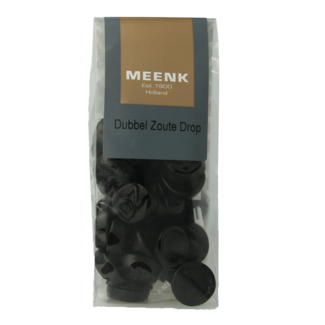 Meenk Dubbelzoute drop 180 Gram