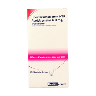 Healthypharm Acetylcystein 600mg HTP 30 Brausetabletten